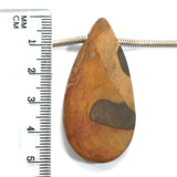 DVH NW Petrified Wood Matte Finish Bead Pendant Oregon 44x24x9 (5376)