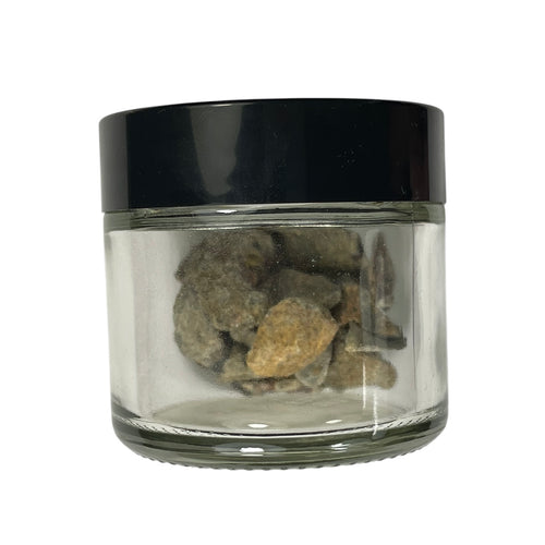 1oz Fluorescent Sphalerite Chips Shaker, Horn Silver Mine, Utah, Triboluminescent!  Phosphorescent! - DVHdesigns