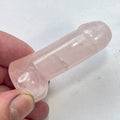 DVH 2.5" Rose Quartz Phallus Natural Crystal Penis Fascinus Sculpture (6344) - DVHdesigns