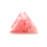 DVH Natural Rhodochrosite Pink Triangle Cabochon Argentina 18x16x5mm (5681)