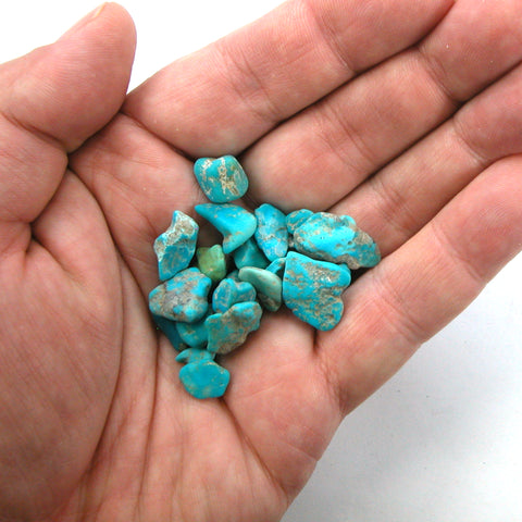 DVH 2/3oz Sleeping Beauty Turquoise Mini Nuggets Stabilized Genuine 16.8g (5685)