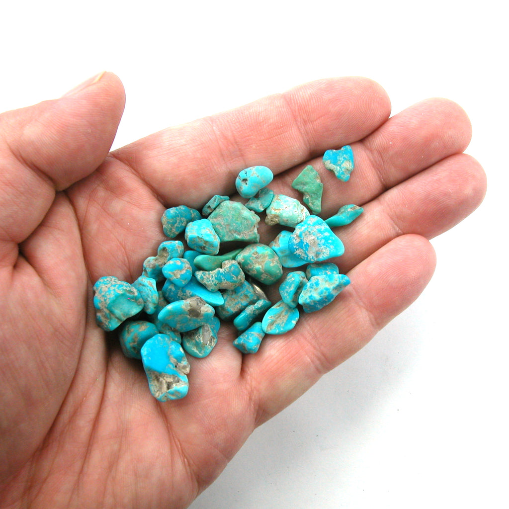DVH 1oz Sleeping Beauty Turquoise Mini Nuggets Stabilized Genuine 28g (5686) - DVHdesigns
