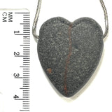 DVH Yooperlite Healed Broken Heart Bead Fluorescent Sodalite Michigan 37x30x11mm (6193)