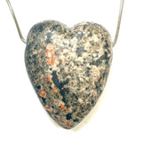 DVH Yooperlite Healed Broken Heart Bead Fluorescent Sodalite Michigan 52x42x12mm(6194)