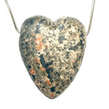 DVH Yooperlite Healed Broken Heart Bead Fluorescent Sodalite Michigan 52x42x12mm(6194)