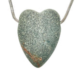 DVH Yooperlite Healed Broken Heart Bead Fluorescent Sodalite Michigan 35x26x12mm (6278)