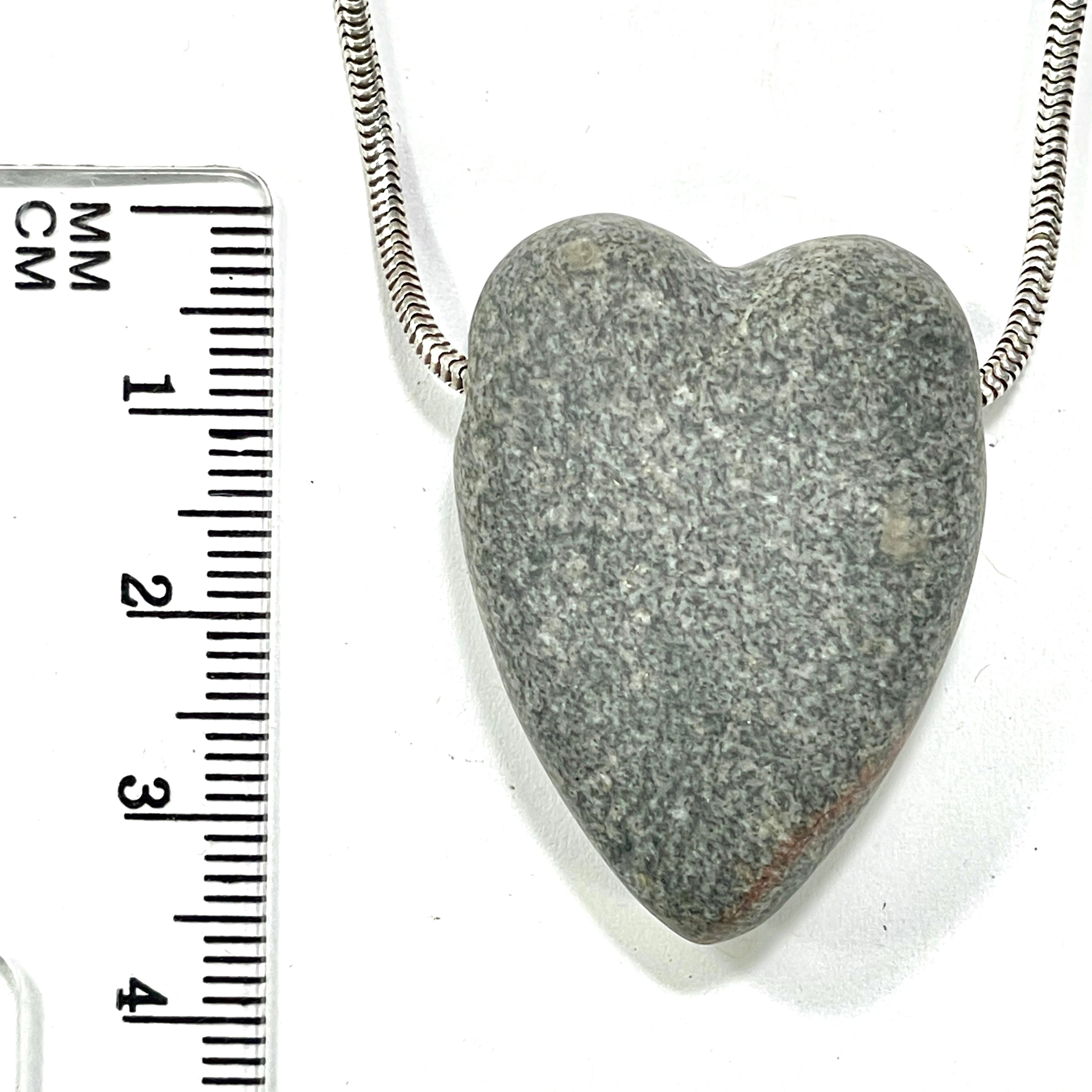 DVH Yooperlite Healed Broken Heart Bead Fluorescent Sodalite Michigan 35x26x12mm (6278) - DVHdesigns