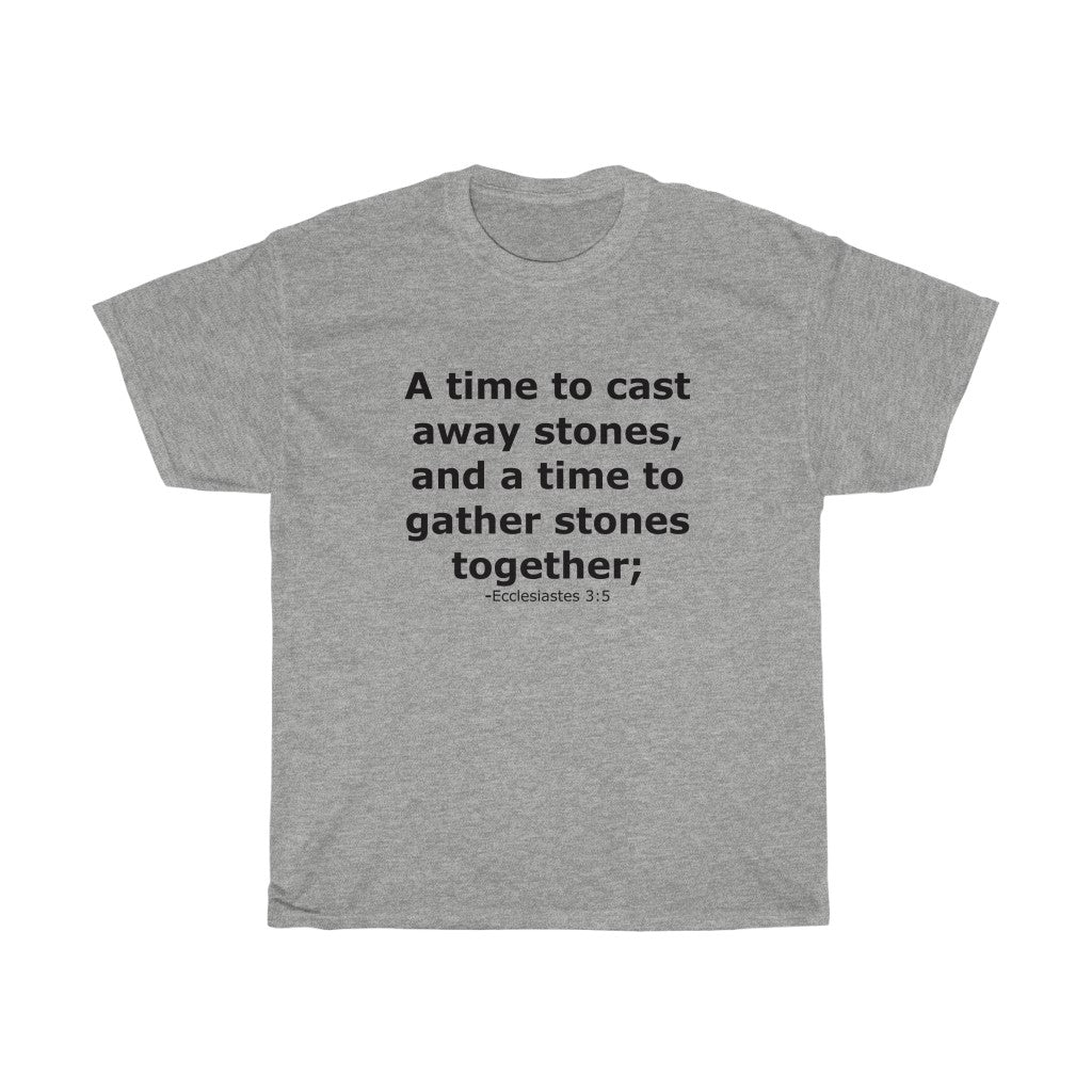 DVH Rockhound T-shirt Gather Stones Together from Ecclesiastes 3:5 - DVHdesigns