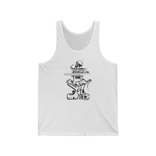 Classic Revolutionary "F@GG*T Wisdom" Pro Drag Queen Fabulous Unisex Jersey Tank - DVHdesigns
