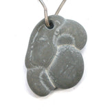 DVH Fairy Stone Concretion Bead Pendant Goddess Rock Quebec 42x32x9 (2803)