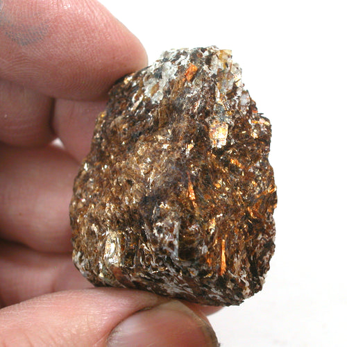 DVH 34g Astrophyllite Specimen for Wirewrap Druzy Fireworks Stone 38x31x18 (5008) - DVHdesigns