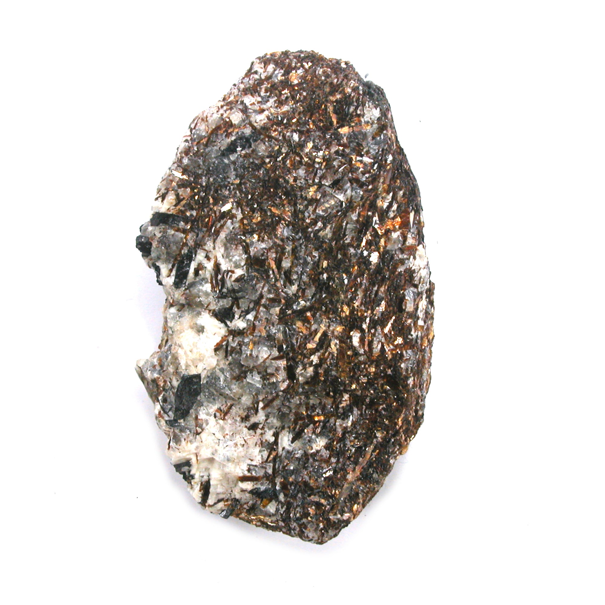DVH 103g Astrophyllite Specimen Druzy Fireworks Stone for Wirewrap 74x40x22mm (5199) - DVHdesigns
