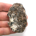 DVH 103g Astrophyllite Specimen Druzy Fireworks Stone for Wirewrap 74x40x22mm (5199) - DVHdesigns