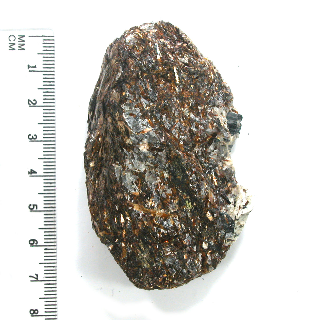 DVH 103g Astrophyllite Specimen Druzy Fireworks Stone for Wirewrap 74x40x22mm (5199) - DVHdesigns