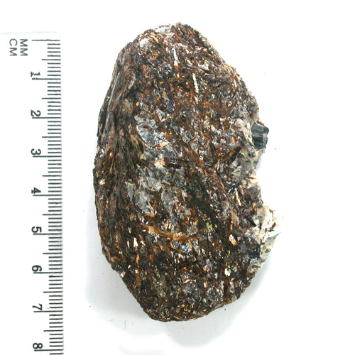 DVH 103g Astrophyllite Specimen Druzy Fireworks Stone for Wirewrap 74x40x22mm (5199) - DVHdesigns