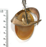 DVH Brazilian Agate Pendant I Made When I Was 10 Years Old (4413)