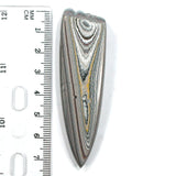 PRIVATE COLLECTION Fordite "Foot" Focal Bead Pendant 55x21x11