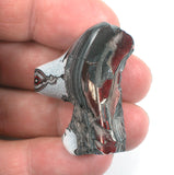 DVH GM Fordite Horse Head Rough Specimen Pony Dog 36x28x17 (3721)