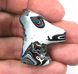DVH GM Fordite Horse Head Rough Specimen Pony Dog 36x28x17 (3721)