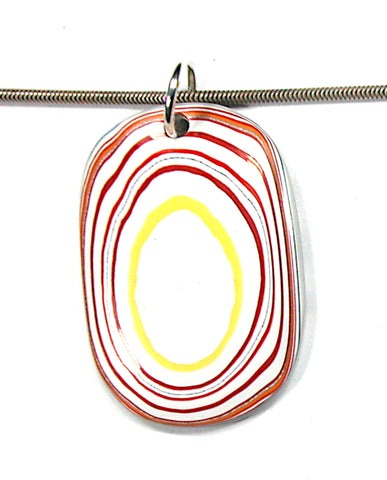 DVH Kenworth Fordite Pendant Recycled Truck Paint 42x29x5 (3300)