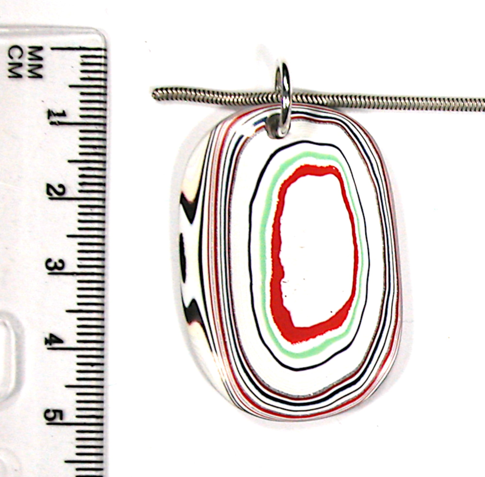 DVH Kenworth Fordite Pendant Recycled Truck Paint 42x29x5 (3300) - DVHdesigns