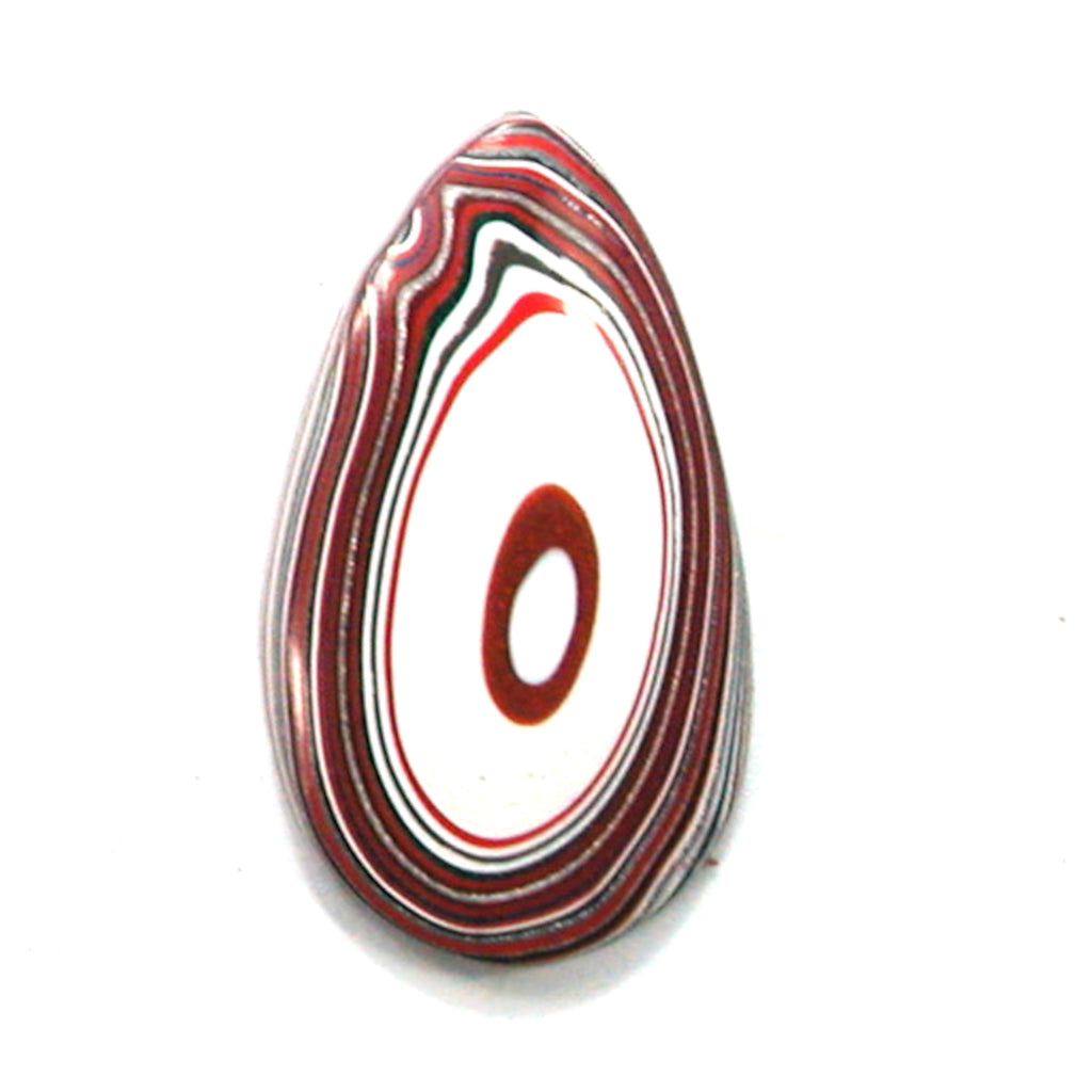 DVH Kenworth Fordite Recycled Car Paint Cabochon Cab 29x16x3 (4291) - DVHdesigns