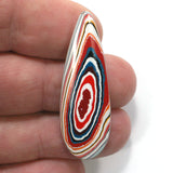 DVH Kenworth Trucks Fordite Cabochon Recycled Car Paint Cab 44x15x4 (4529)