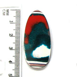 DVH Kenworth Truck Fordite Cabochon Recycled Car Paint Cab 42x20x3 (4533)