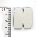 DVH Ford F150 Truck Fordite Matched Pair Cabochons Kansas City 30x14x3 (5101)