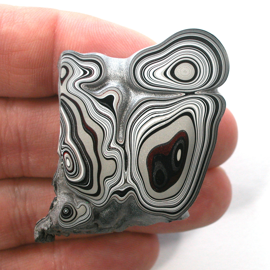 DVH MOPAR Fordite Specimen Polished Face Rough Michigan (4607)