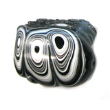 DVH Genuine Fordite Polished Face Specimen Rough Michigan (4680)