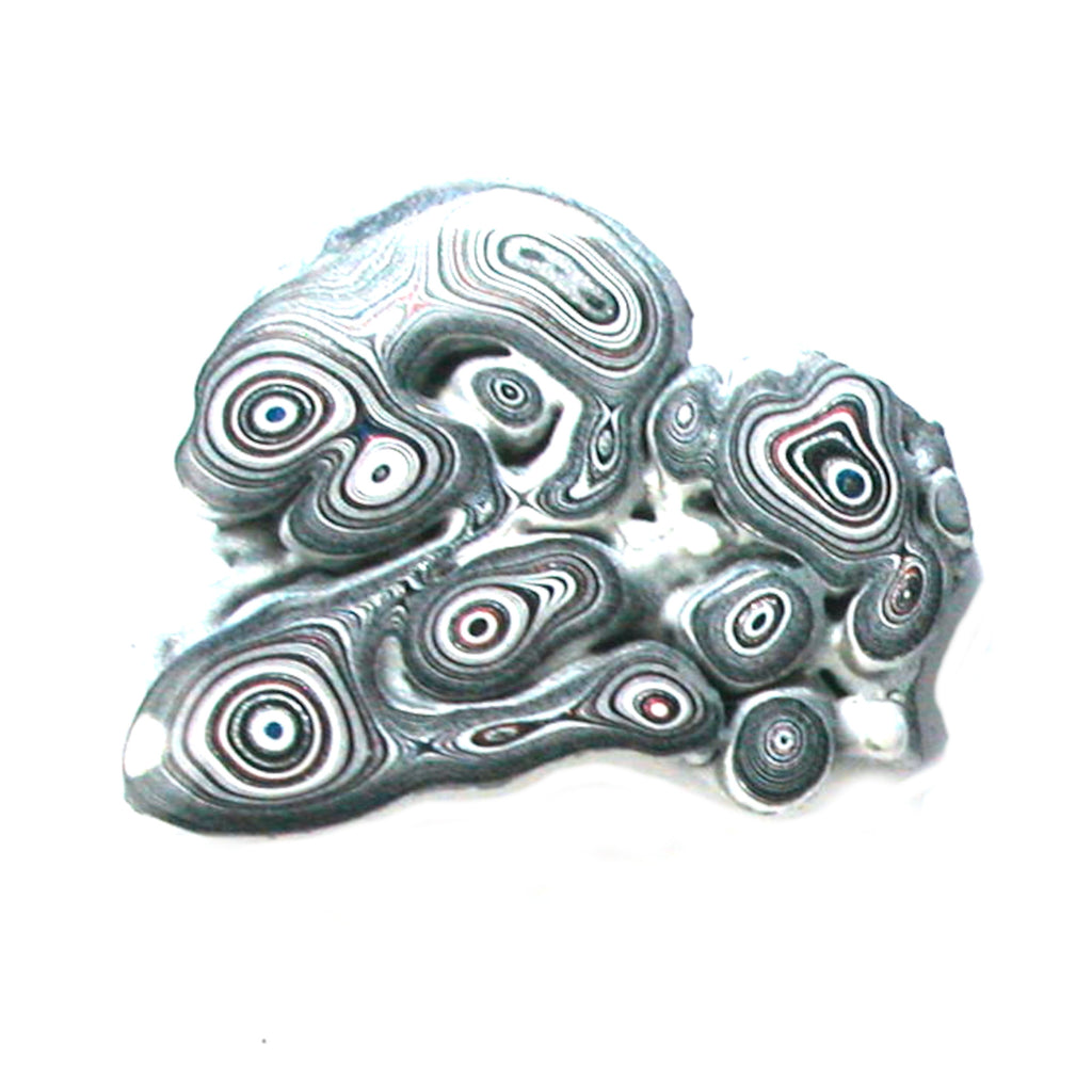 DVH RARE #2 Fordite Polished Specimen Genuine Michigan Material (4733)