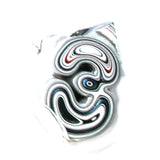 DVH RARE #3 Fordite Polished Specimen Genuine Michigan Material (4738)