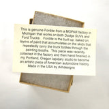 DVH RARE #0 Fordite Polished Specimen Genuine Michigan Material (4764)