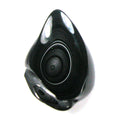 DVH Black Fordite Crown of Silver Sheen Polished Specimen Rough (4629) - DVHdesigns