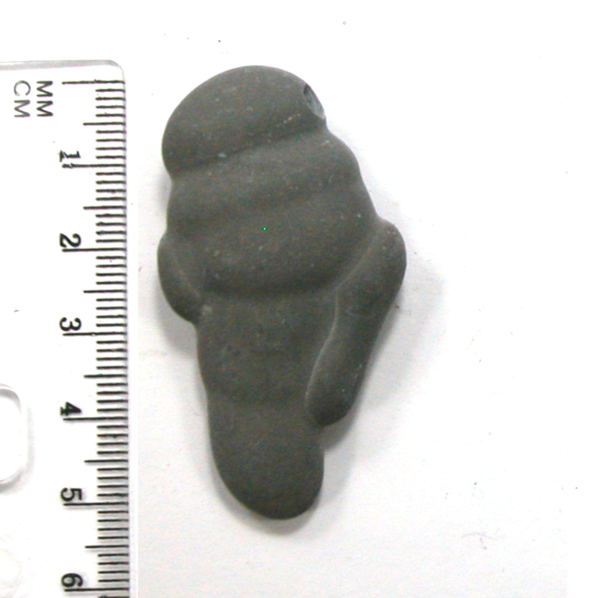DVH Fairy Stone Concretion Bead Pendant Goddess Rock Quebec 52x28x13 (4308) - DVHdesigns