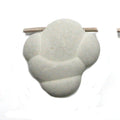 DVH Fairy Stone Concretion Bead Pendant Goddess Rock Quebec 36x35x16 (4309) - DVHdesigns
