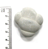DVH Fairy Stone Concretion Bead Pendant Goddess Rock Quebec 36x35x16 (4309)