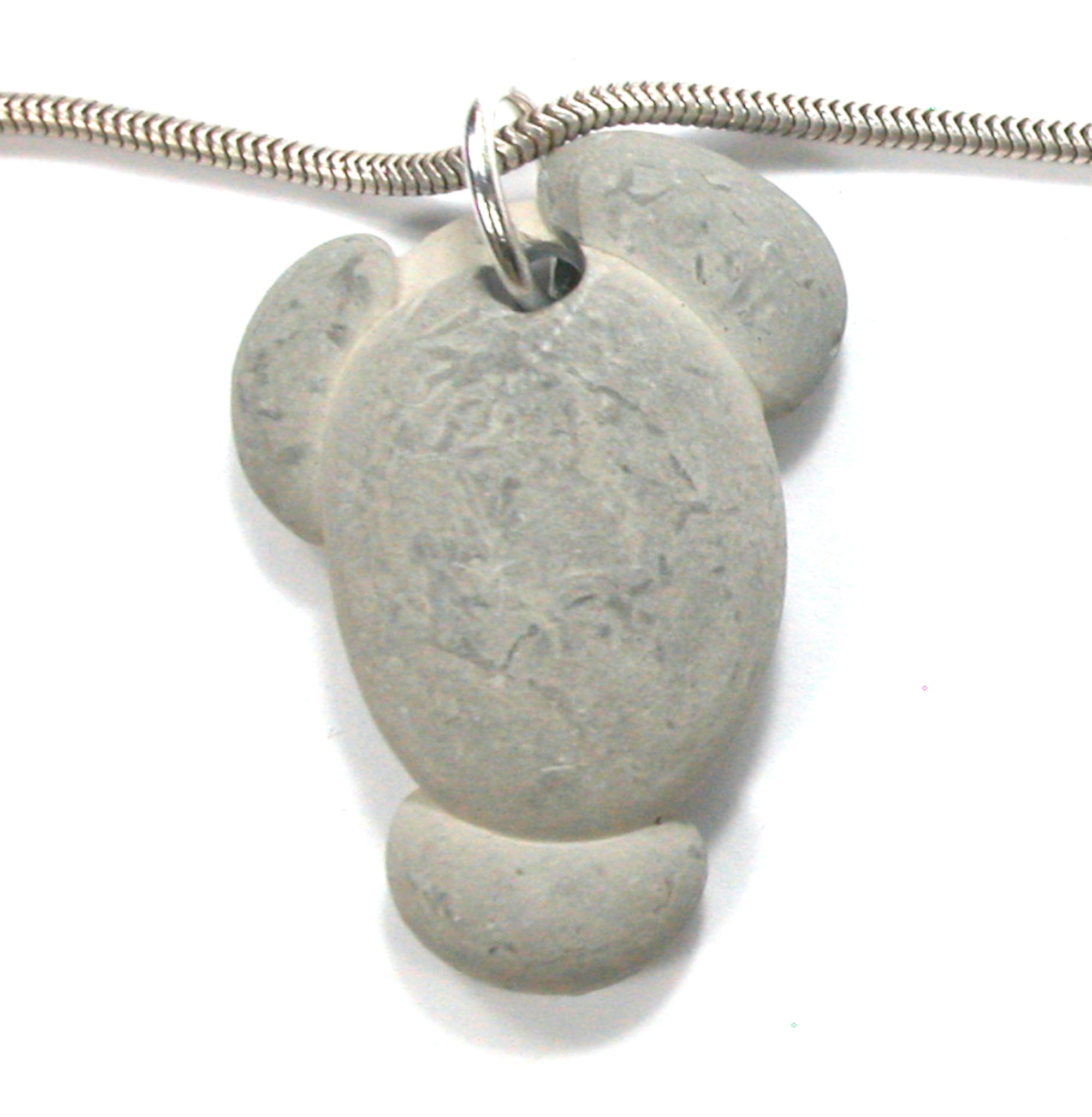 DVH Phallic Fairy Stone Concretion Piercing Pendant Quebec 40x28x10 (4554) - DVHdesigns