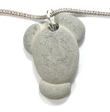 DVH Phallic Fairy Stone Concretion Piercing Pendant Quebec 40x28x10 (4554)