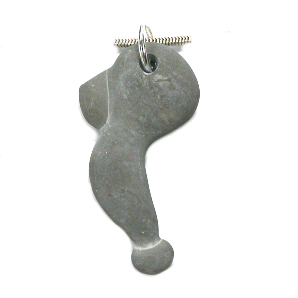 DVH Phallic Fairy Stone Concretion Piercing Pendant Quebec 50x26x9 (4555) - DVHdesigns
