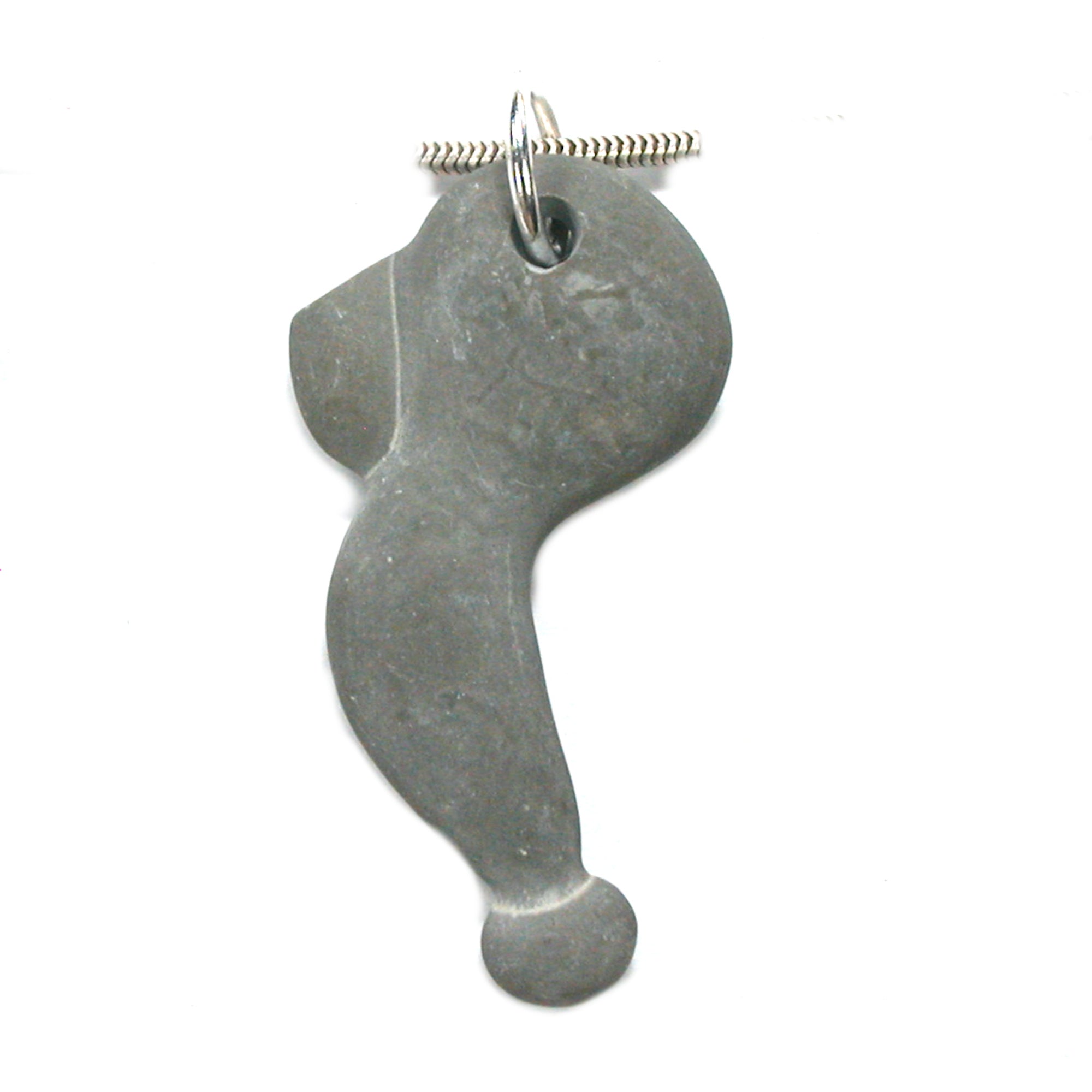 DVH Phallic Fairy Stone Concretion Piercing Pendant Quebec 50x26x9 (4555) - DVHdesigns