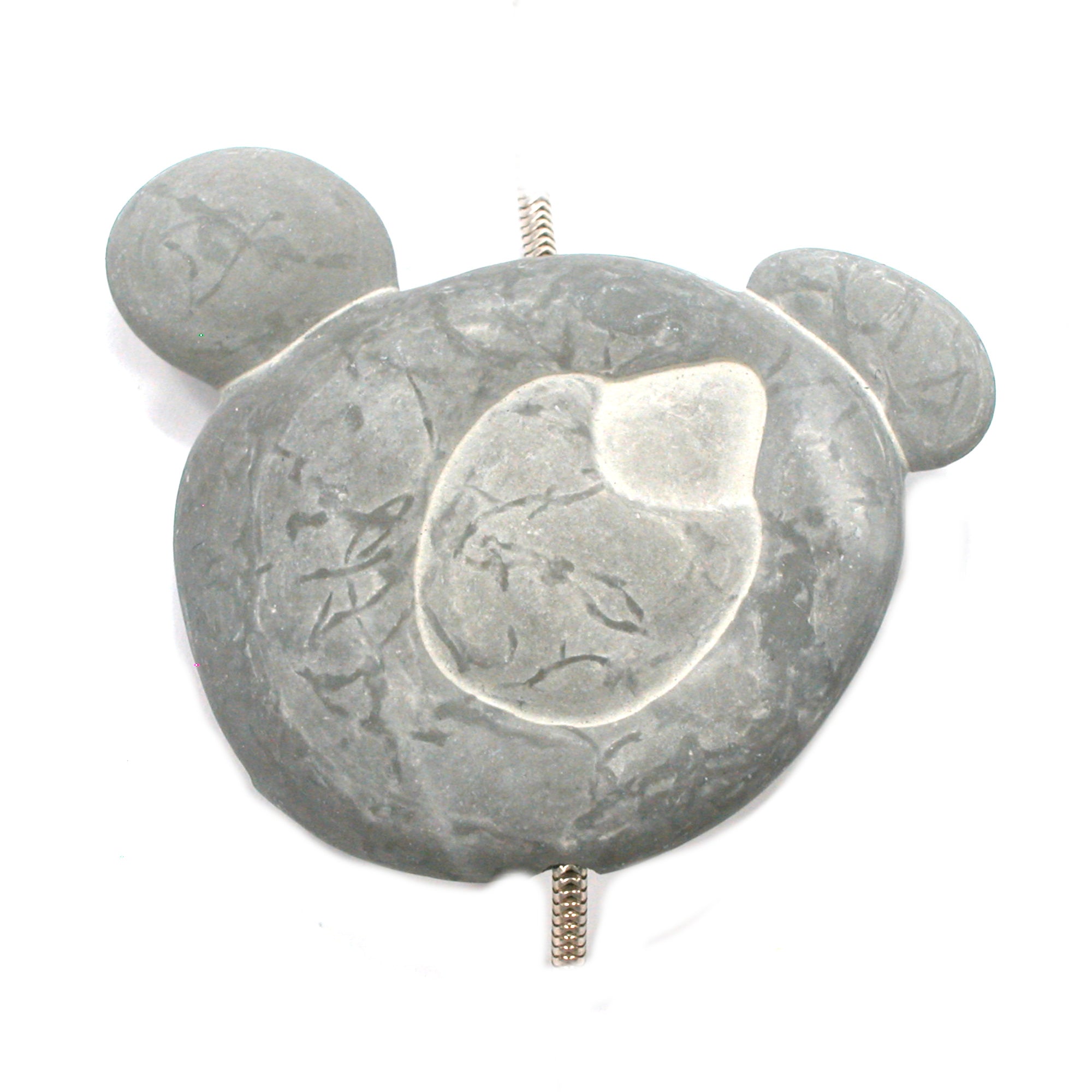 DVH Fairy Stone Concretion Bead Center Drilled Quebec 45x52x14 (4557) - DVHdesigns