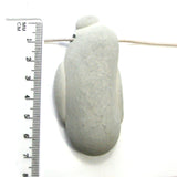 DVH Fairy Stone Concretion Bead Goddess Pendant Quebec 70x34x16 (5082)