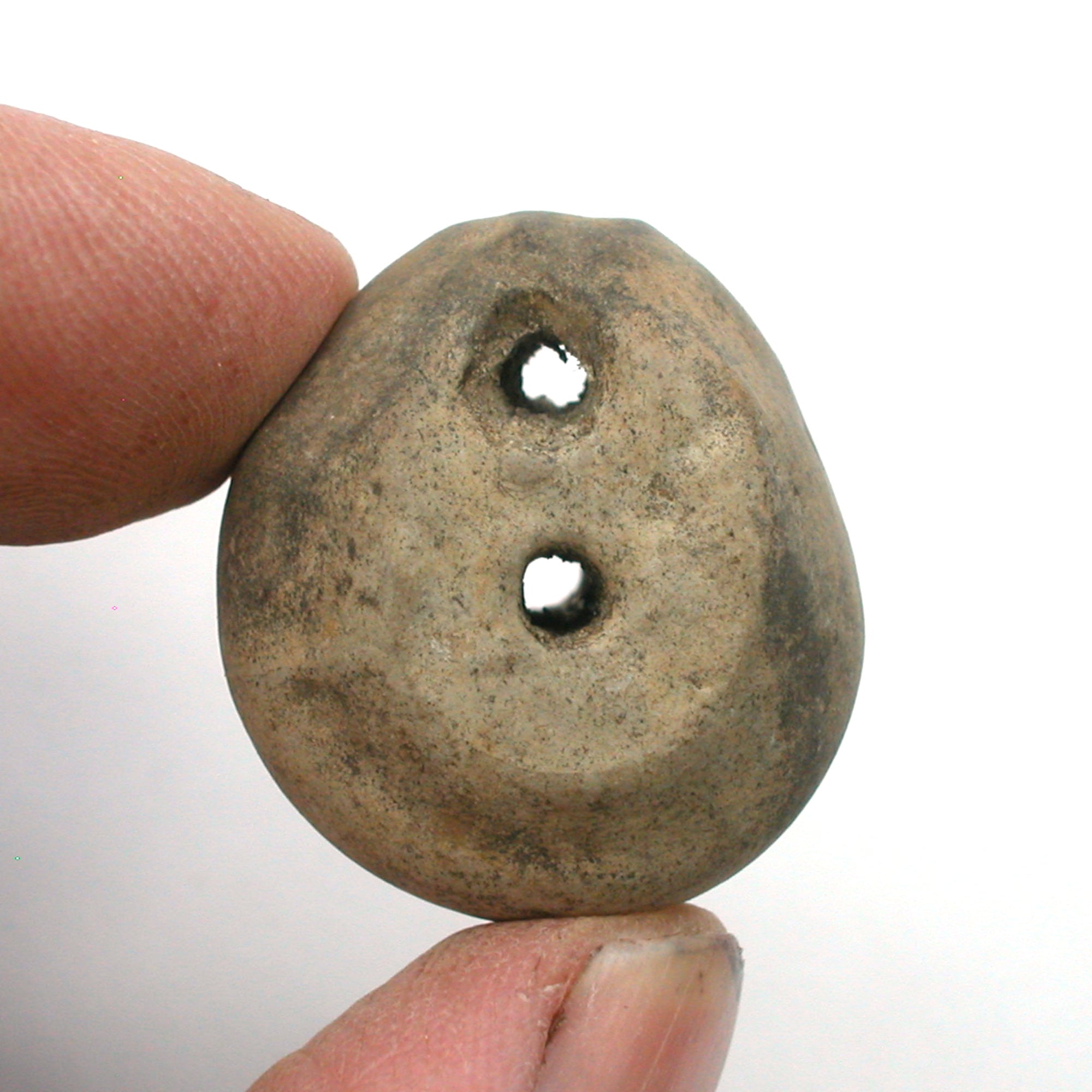 DVH Fairy Hag Stone Concretion Fossil Grass Hole Goddess Quebec 29x27x17 (4336) - DVHdesigns