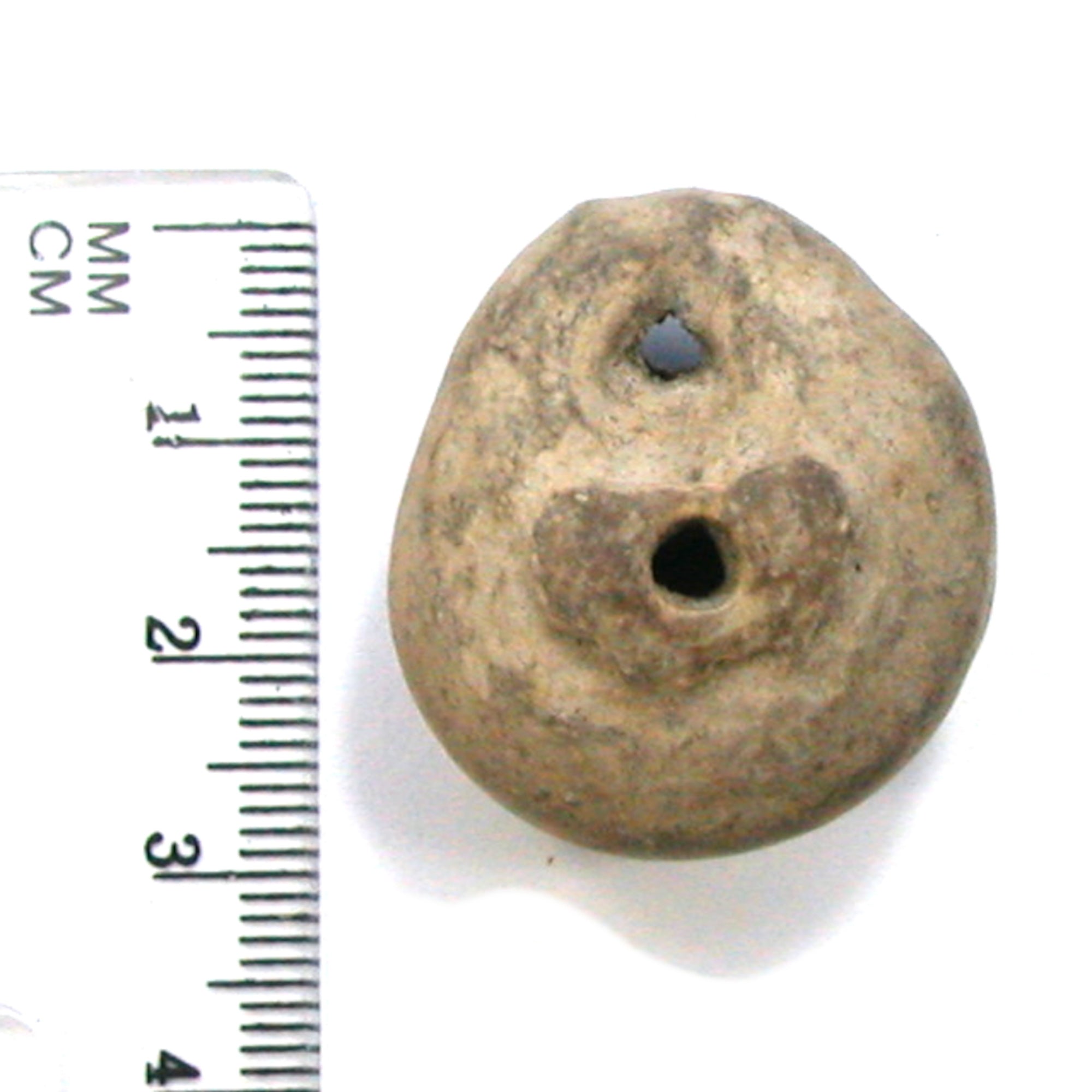DVH Fairy Hag Stone Concretion Fossil Grass Hole Goddess Quebec 29x27x17 (4336) - DVHdesigns
