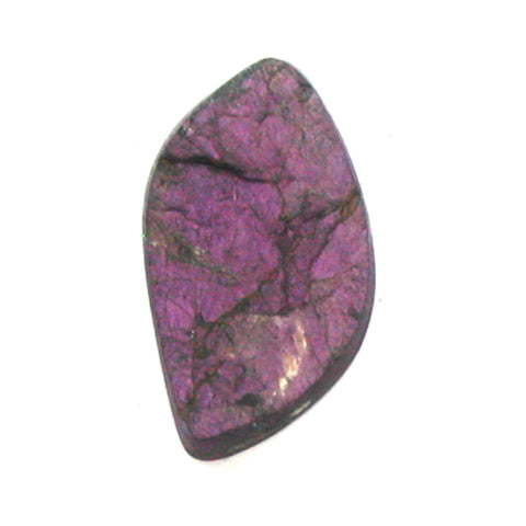DVH Purpurite Cabochon Namibia Natural Surface Iridescent Purple 34x21x6 (4312)