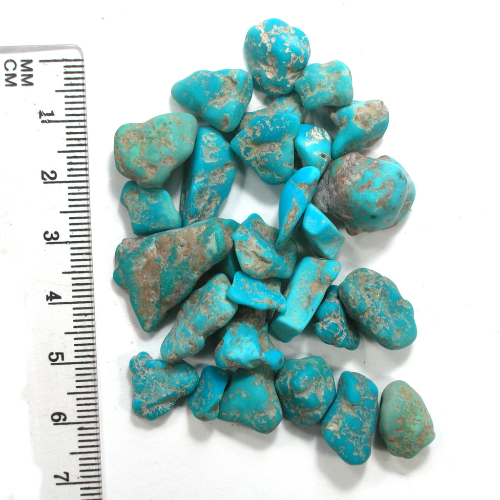 DVH 1oz Sleeping Beauty Turquoise Mini Nuggets Stabilized Genuine 30g (5195) - DVHdesigns