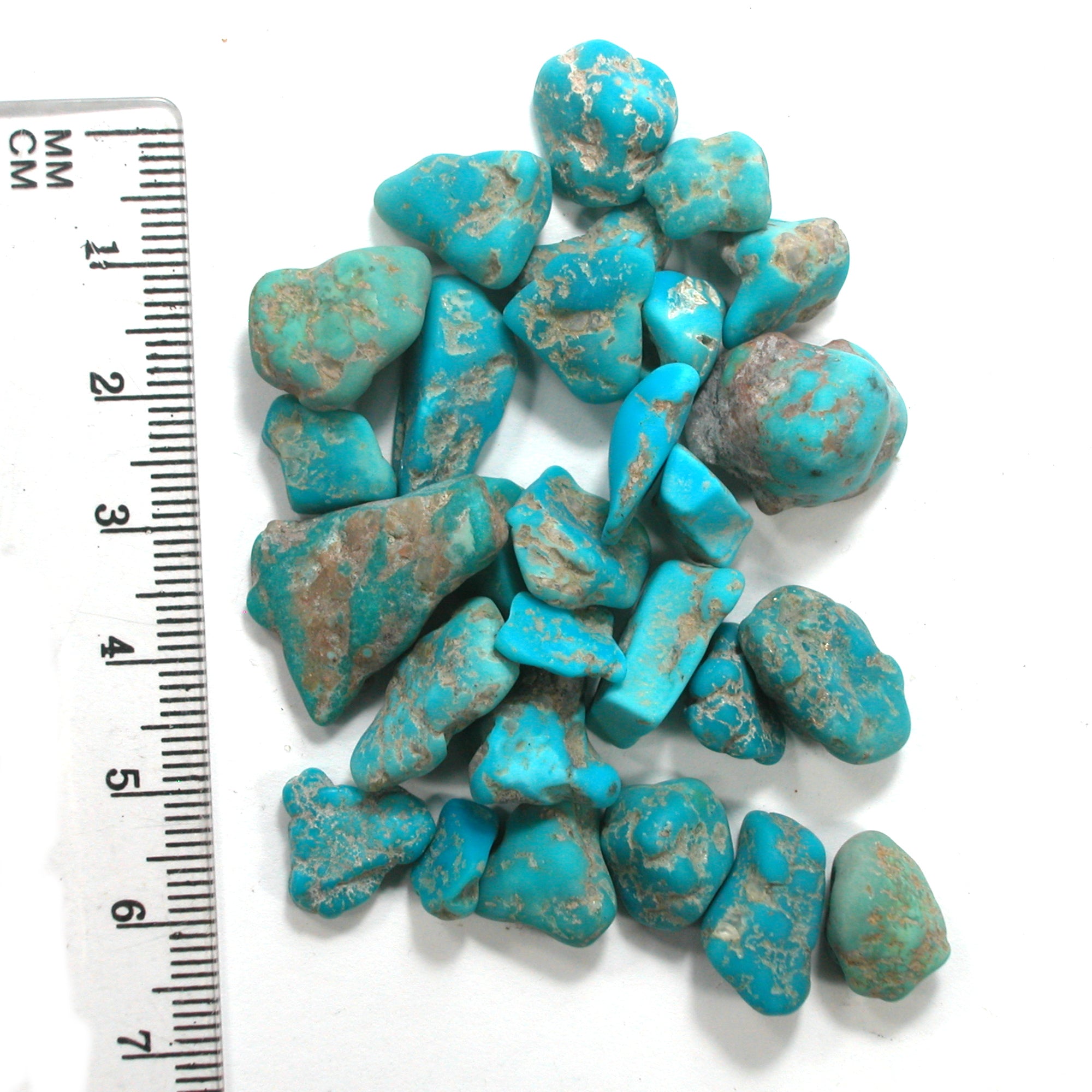 DVH 1oz Sleeping Beauty Turquoise Mini Nuggets Stabilized Genuine 30g (5195) - DVHdesigns