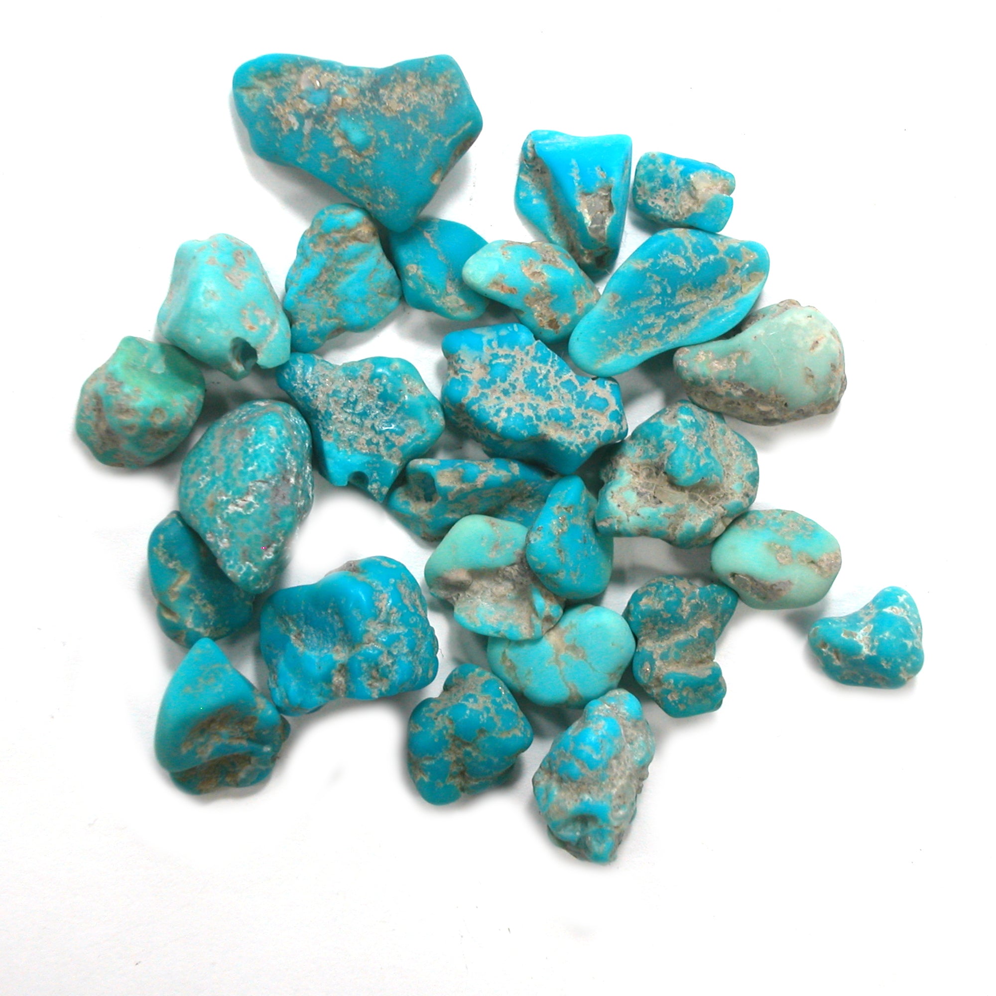 DVH 1oz Sleeping Beauty Turquoise Mini Nuggets Stabilized Genuine 30g (5196) - DVHdesigns